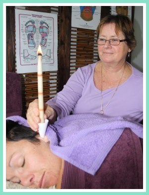 Image of ear candling